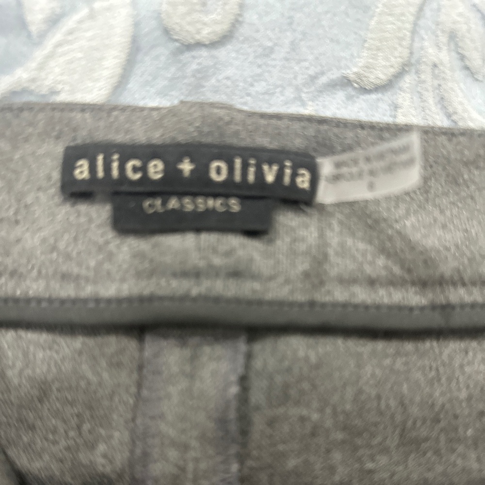 NWOT Alice + Olivia Aspen High-Rise Double-Waist Pants - Picture 10 of 15